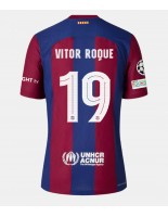 Barcelona Vitor Roque #19 Kotipaita 2023-24 Lyhythihainen